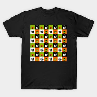 Halloween Candy Pail checks T-Shirt